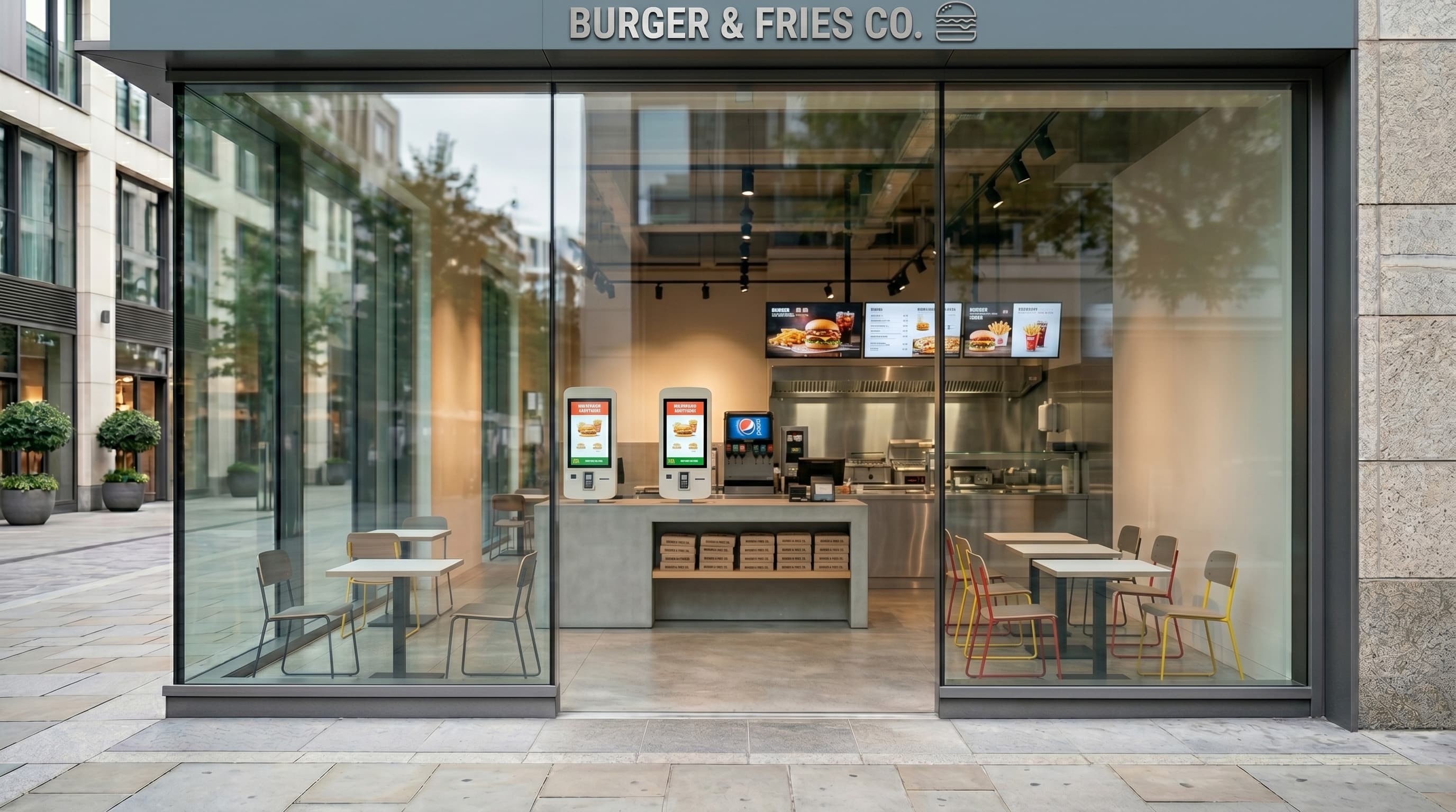 Fast Food Storefront